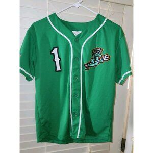 NORFOLK TIDES Baseball SGA green pepsi  #1 Jersey  Youth Sz XL baltimore orioles